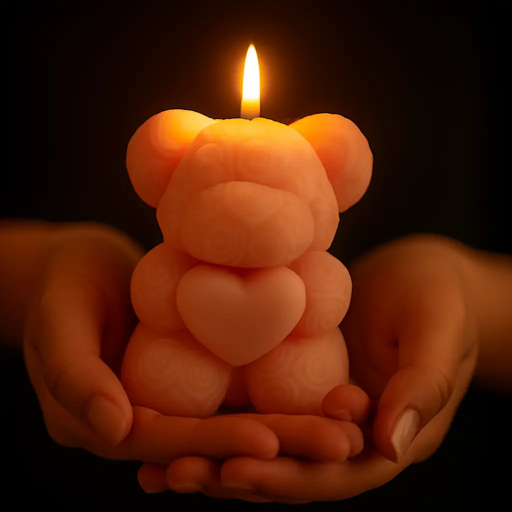 Rohinara handmade Teddy candles