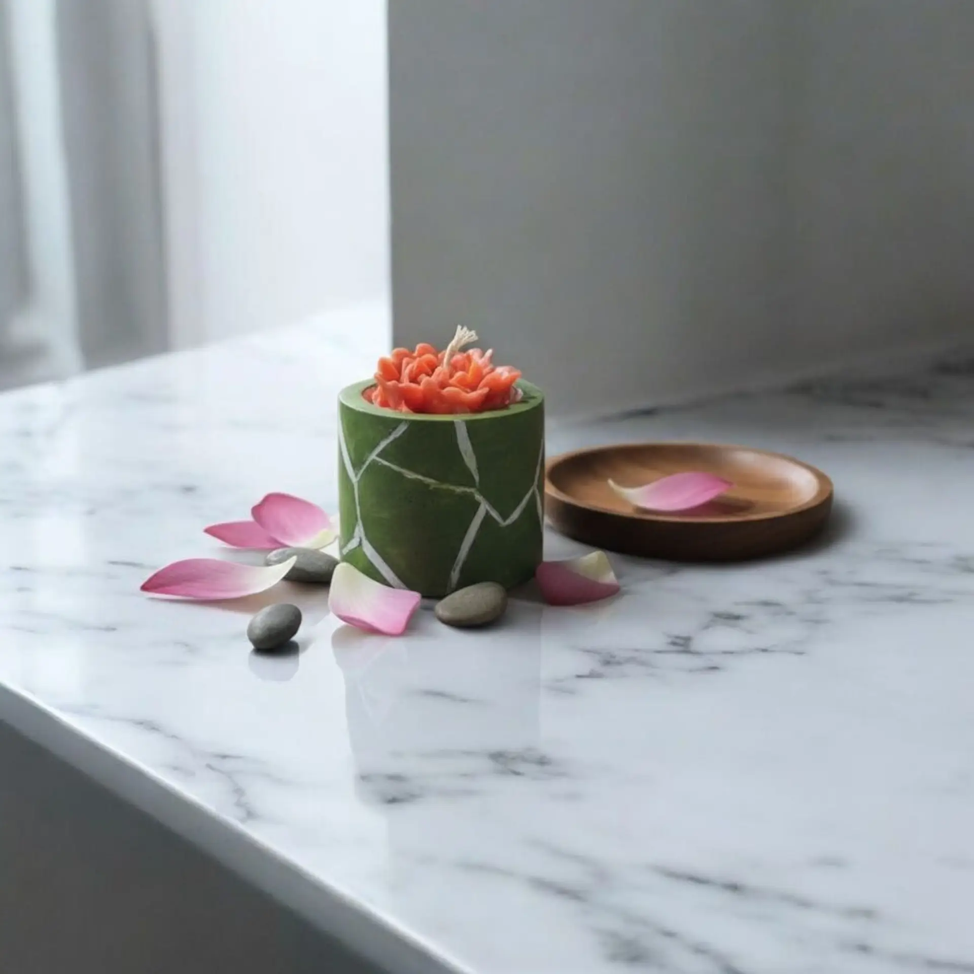 Rohinara Handmade Concrete Jars for Candle Making | Candle Making Kit | Candle Jars | Planters, Colour- Grey - Image 5